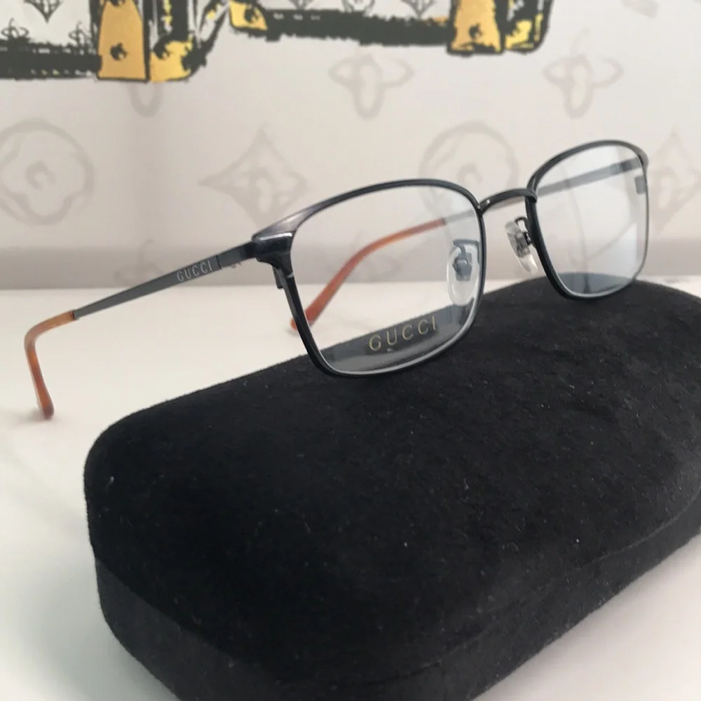 New Authentic Gucci GG0579OK 001 Eyeglasses – Classic Black Frame